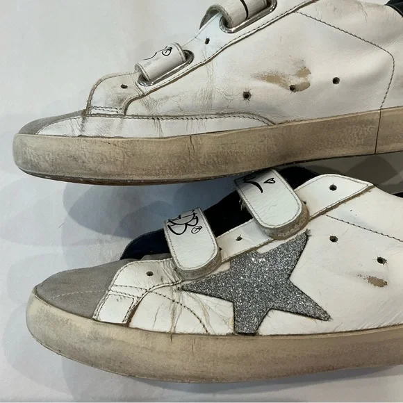 Golden Goose Old School Love Venice Sneakers Flawed Size 7 - Picture 6 of 16